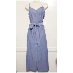 NWT LACAUSA Bluebell Midi Sundress XL